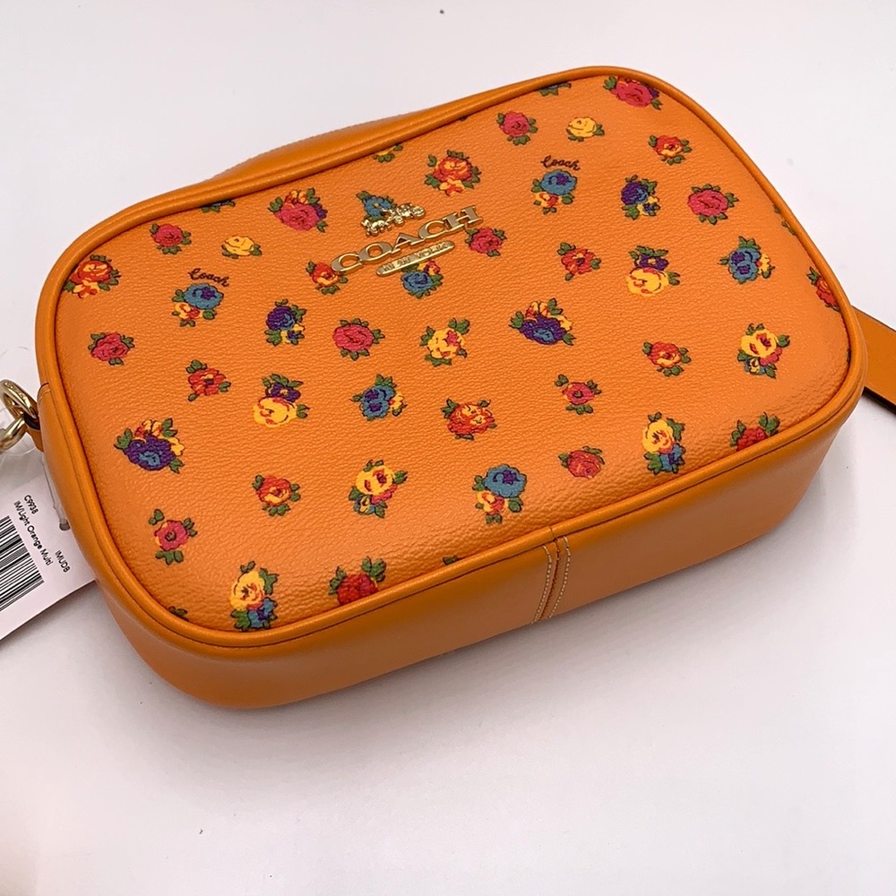 COACH Mini Jamie Camera Bag With Mini Vintage Rose Print
Im/Light Orange NWT - Picture 9 of 16